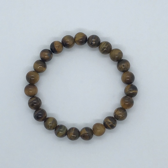 Brown stretchy bracelet - Picture 2 of 2